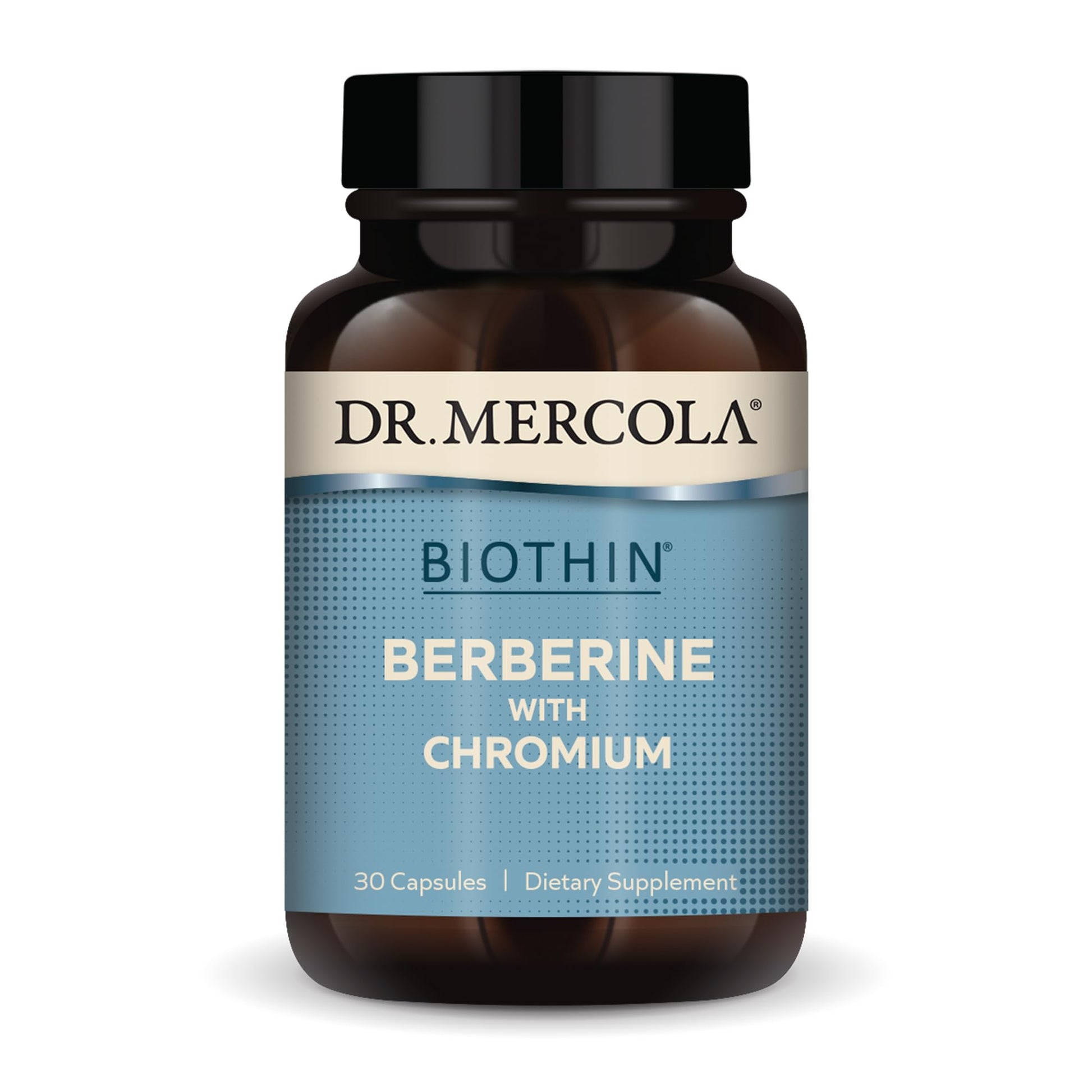 Dr. Mercola Biothin Berberine with Chromium, 30 Servings (30 Capsules), Dietary Supplement Dr. MercolaAu supplements