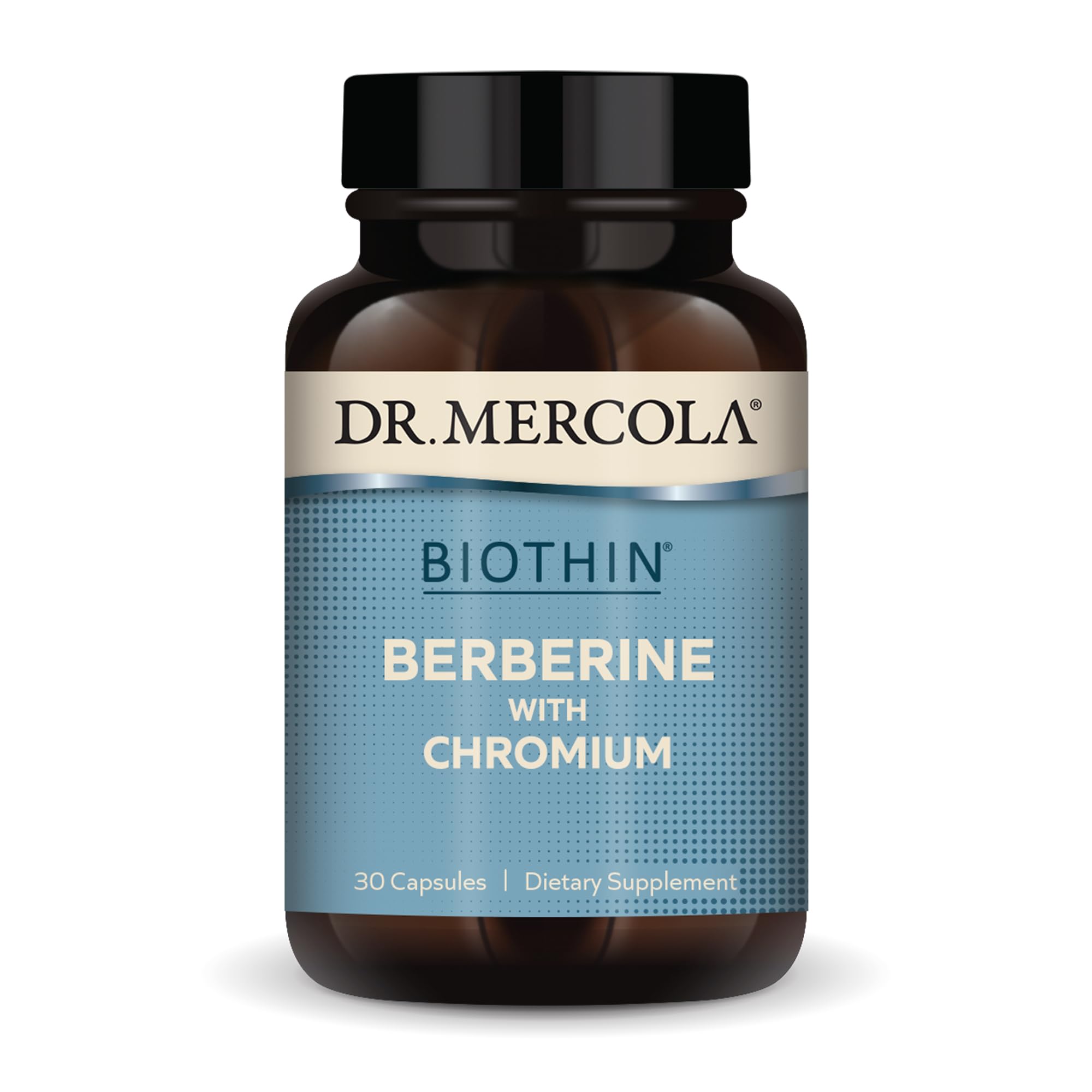 Dr. Mercola Biothin Berberine with Chromium, 30 Servings (30 Capsules), Dietary Supplement Dr. MercolaAu supplements