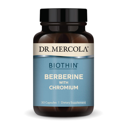 Dr. Mercola Biothin Berberine with Chromium, 30 Servings (30 Capsules), Dietary Supplement Dr. MercolaUS supplements