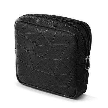 CCLEOOCOO Sanitary Napkin Storage Bag,Leather Waterproof Feminine First Period Bag with Zipper CCLEOOCOOAu supplements