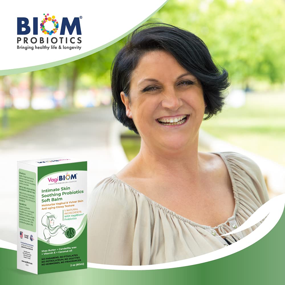Intimate Skin Soothing Probiotics Soft Balm SheaButter with VagiBiom Lactobacillus crispatus Biom ProbioticsAu supplements
