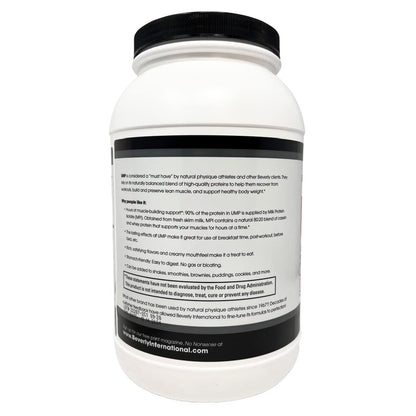 Beverly International UMP Protein Powder, Strawberry. Unique Whey-Casein Ratio Beverly InternationalUS supplements