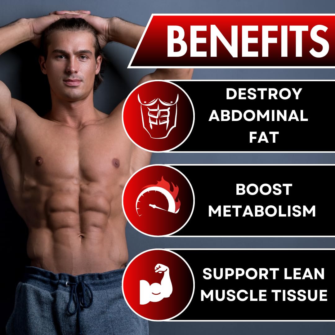 UNALTERED Belly Fat Burner for Men - Lose Belly Fat, Tighten Abs, Support Lean Muscle UNALTEREDUS supplements