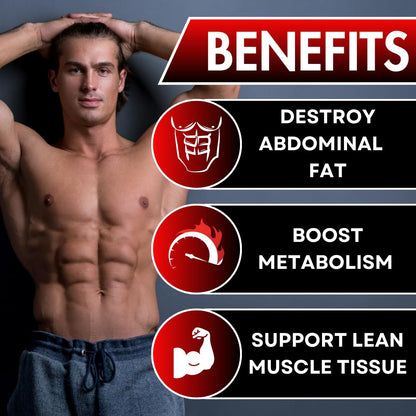 UNALTERED Belly Fat Burner for Men - Lose Belly Fat, Tighten Abs, Support Lean Muscle UNALTEREDUS supplements