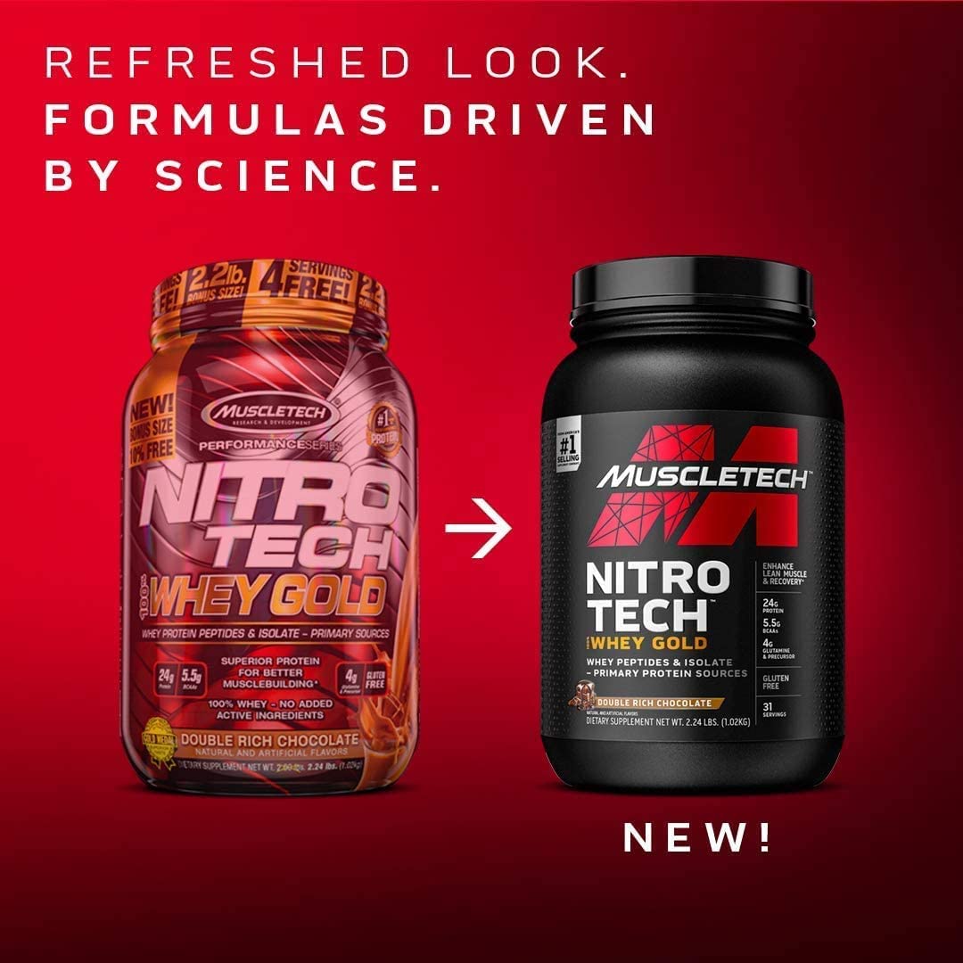 Whey Protein Powder MuscleTech Nitro-Tech Whey Gold Protein Powder Whey Protein MuscleTechUS supplements