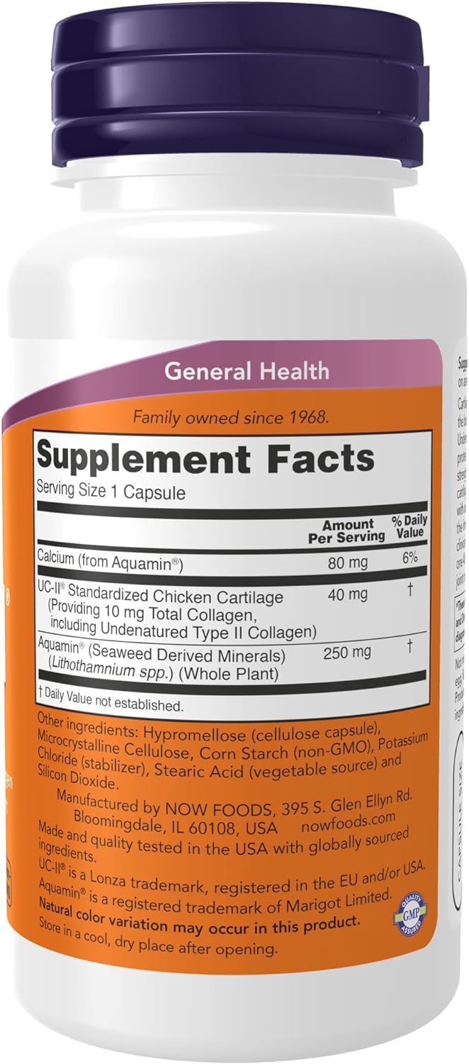 Now Supplements, UC-II Type II Collagen with Undenatured Type II Collagen, 120 Veg Capsules TudorAu supplements