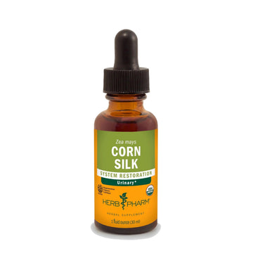 Herb Pharm Certified Organic Corn Silk Liquid Extract for Urinary System Support, 1 Fl Oz Herb PharmAu supplements