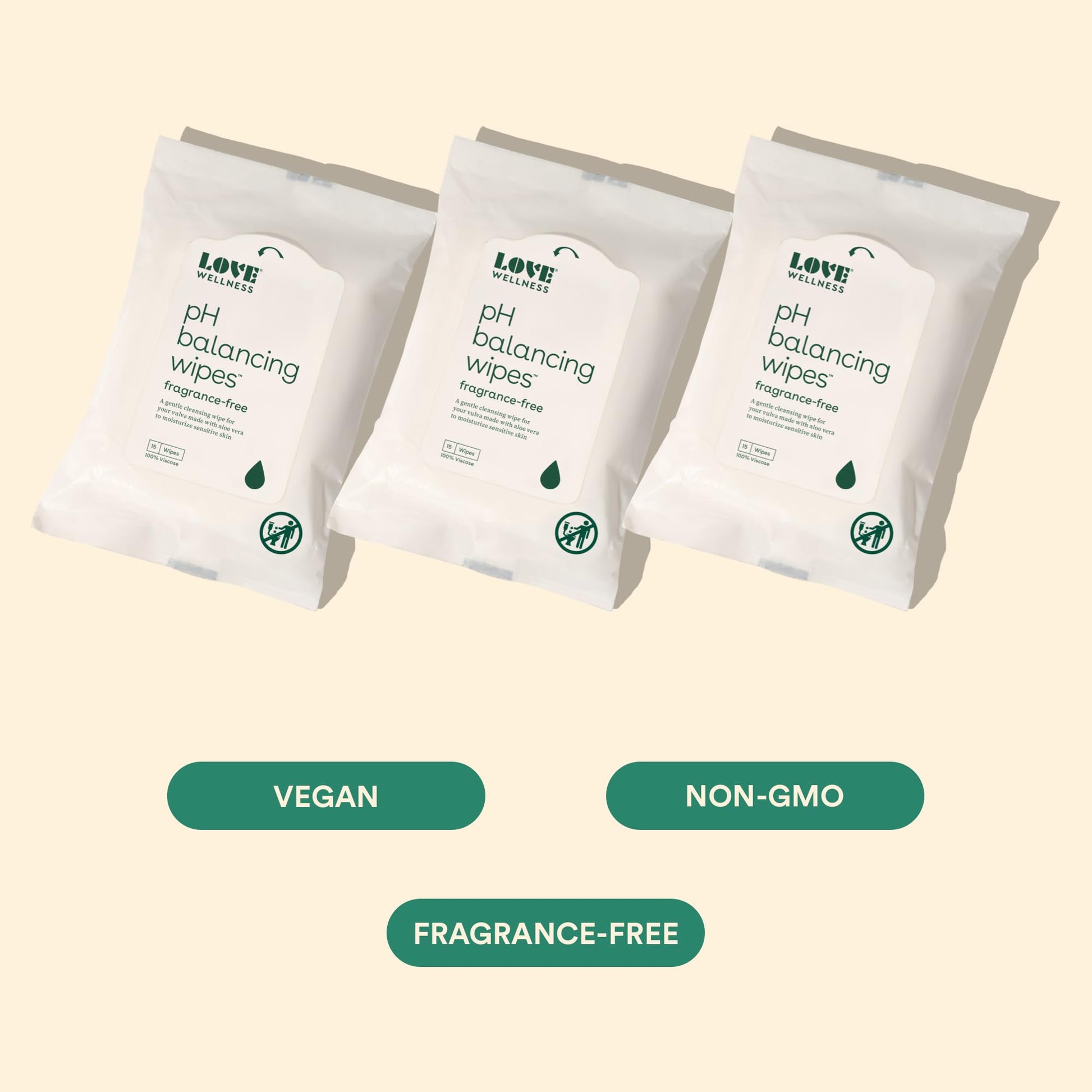 Love Wellness pH Balancing Wipes for Women | Feminine Hygiene for Cleansing with Aloe Vera Love WellnessAu supplements