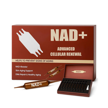 NAD+ Advanced Cellular Renewal Supplement 1200mg - Skin Anti-Aging & Energy Boost Support - 10 Vials CKPCKPAu supplements