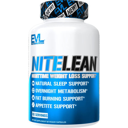 Evlution Nutrition Night Time Fat Burner Support - Overnight Sleep and Weight Loss Support EvlutionUS supplements