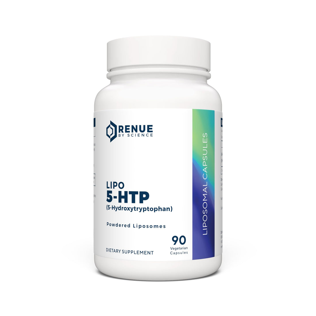 Renue By Science 5HTP | Liposomal 5 HTP Supplement | 90 5-HTP Capsules - 75mg 5-hydroxytryptophan per Serving | Amino Acid Supplement | Non-GMO | Made in The USA & Third-Party Tested Renue By ScienceUS supplements