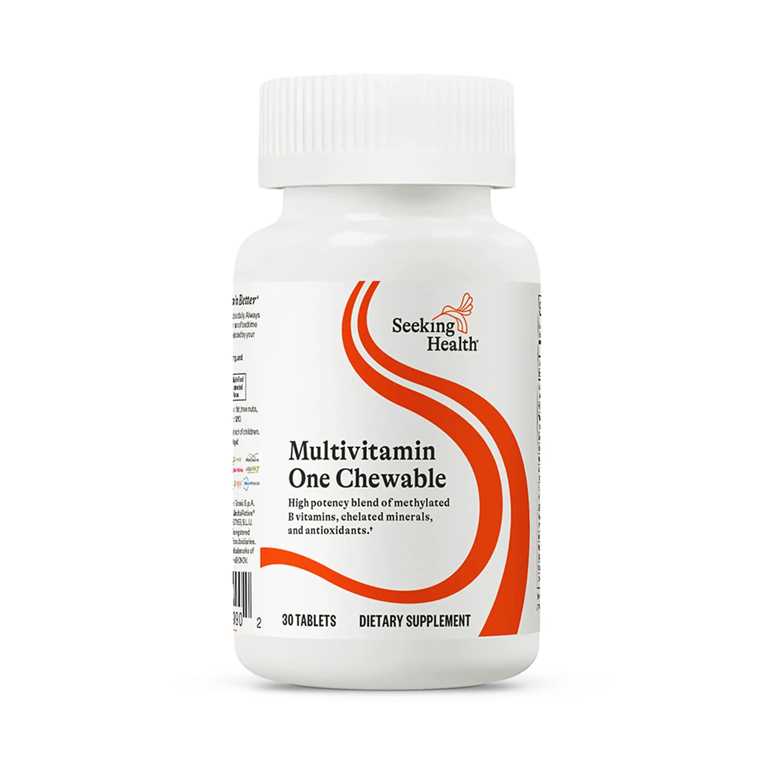 Seeking Health Optimal Multivitamin Chewable - Immune Support Supplement with L-5-MTHF, Vitamin B12 & Vitamin D3 - Multivitamin with Antioxidant Ingredients Seeking HealthAu supplements