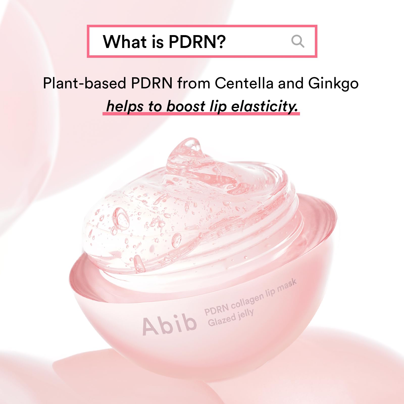Abib PDRN Collagen Lip Mask Glazed Jelly 0.38 fl oz | Korean Lip Butter Balm Overnight Sleeping Mask Hydrating Care Moisturizer Treatment for Flakey, Dry Lips AbibAu supplements