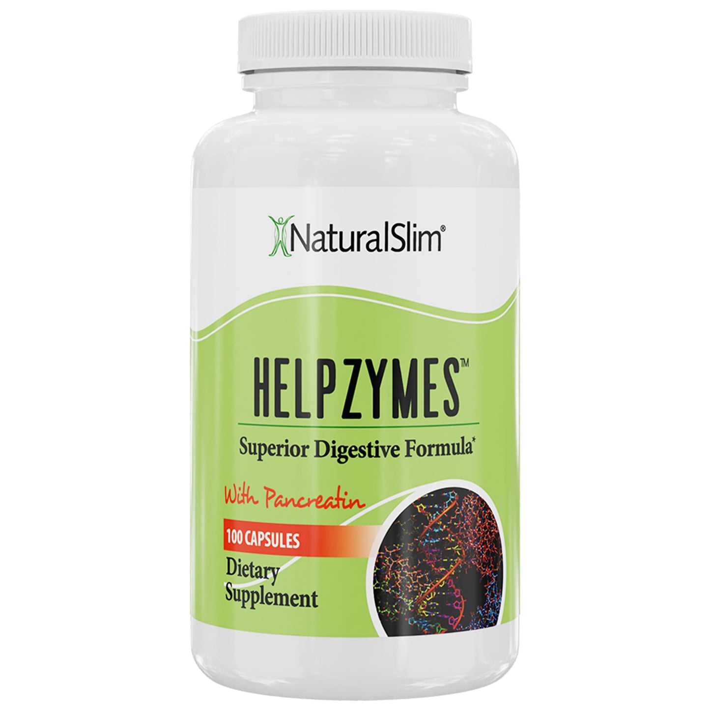 NaturalSlim Helpzymes Digestive Enzymes for Digestion, Bloating, Gas Reli NaturalSlimUS supplements