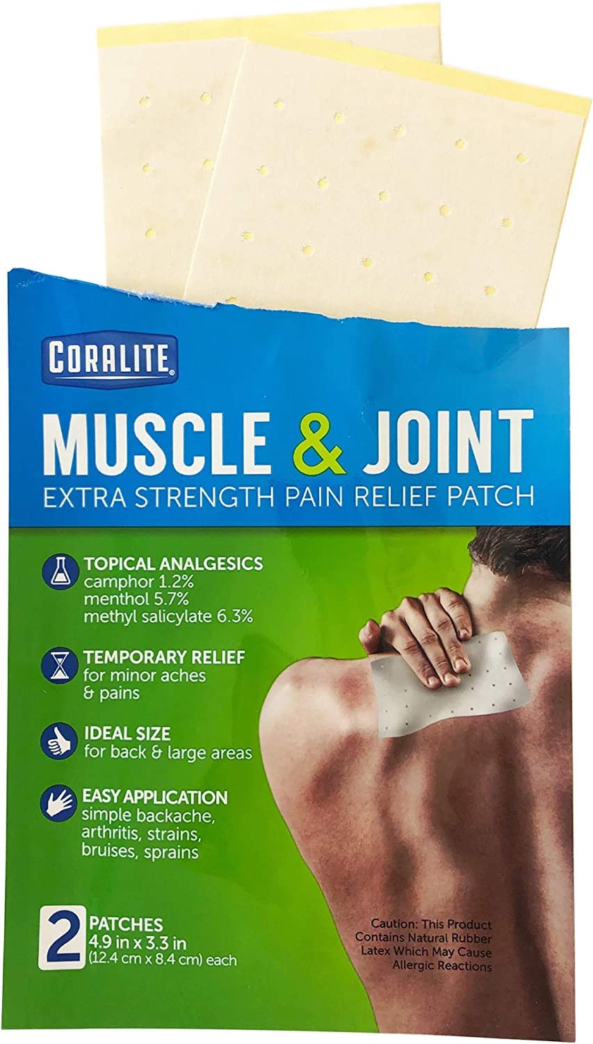 Great Lakes Wholesale 8070790155 2Ct Heat Pain Patch Health Products CoraliteAu supplements