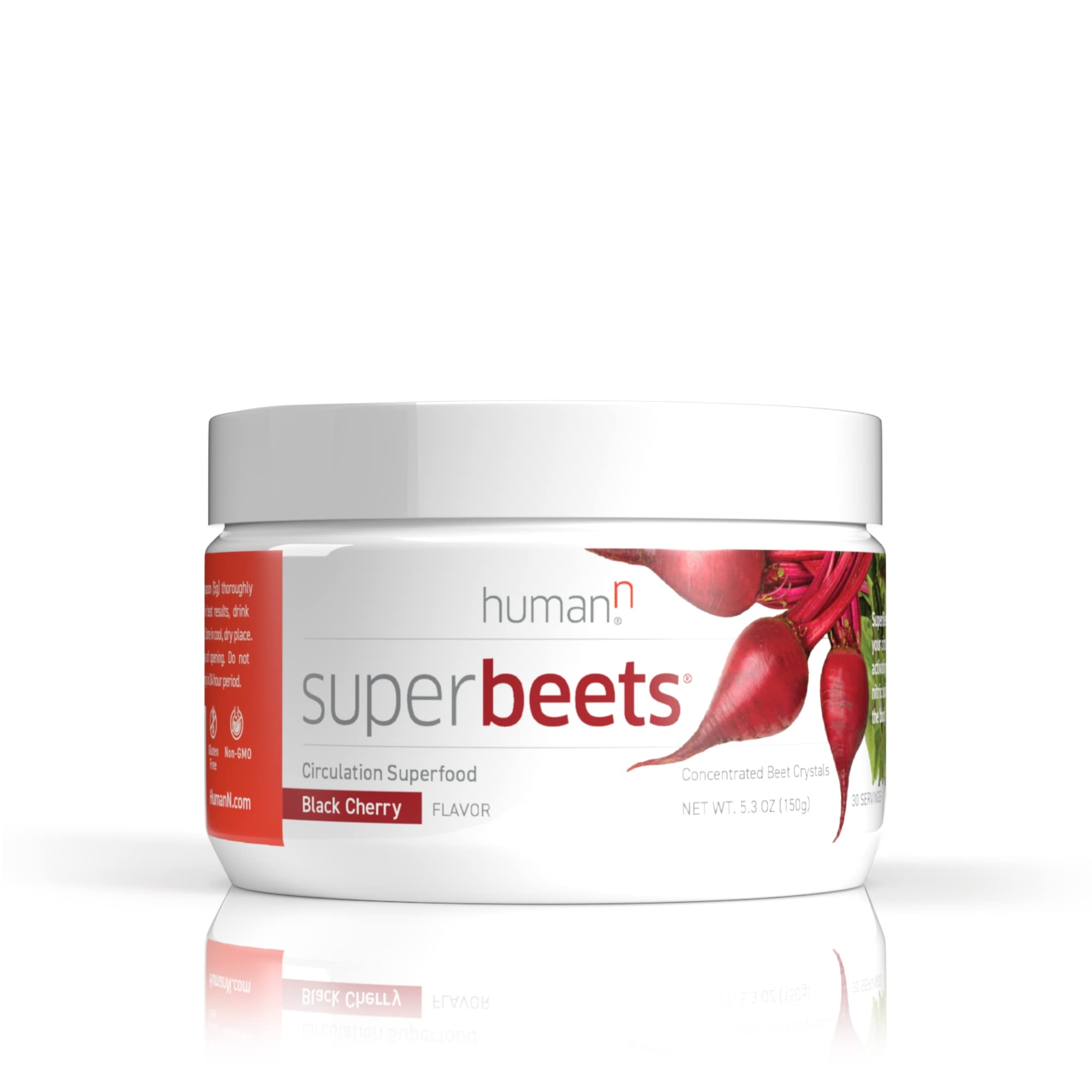 humanN SuperBeets Heart Chews & SuperBeets Black Cherry Powder humanNAu supplements