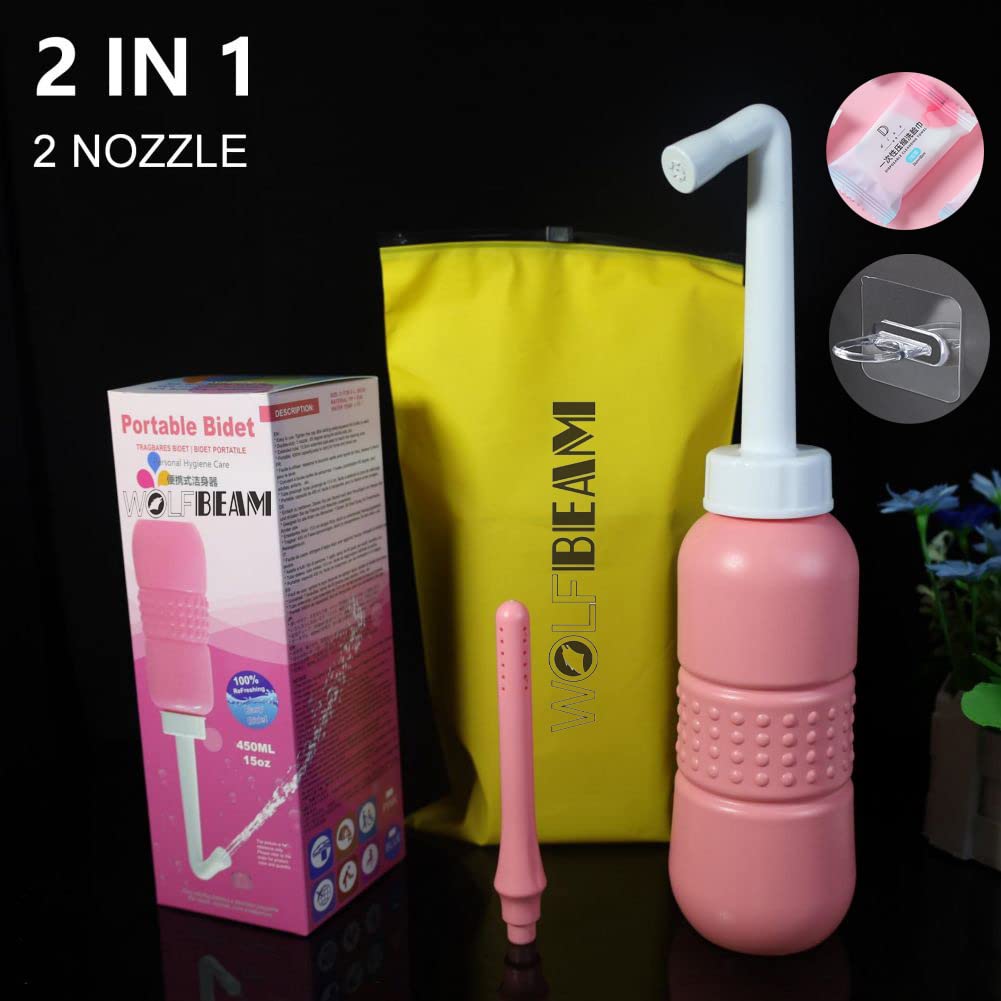 Wolfbeam 2IN1 Portable Hand-held Vulva and Anus Cleaner and Personal Health Vaginal Washing WOLFBEAMAu supplements