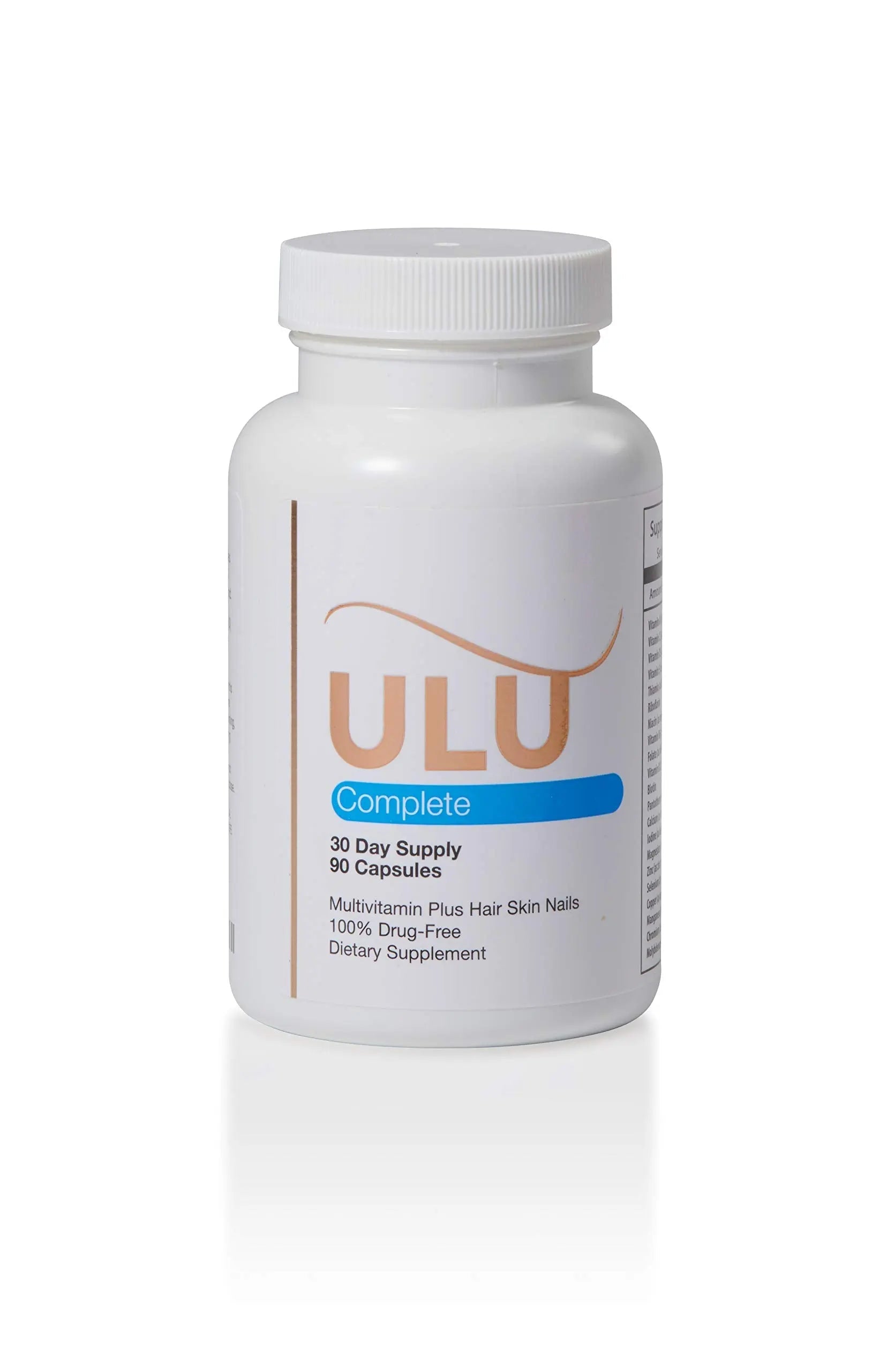 ULULIFE Complete Multivitamin for Men & Women: All-Natural & Cruelty Free with Biotin, Collagen, Keratin, & More - Promotes Hair Growth & Thickness ULULIFEAu supplements