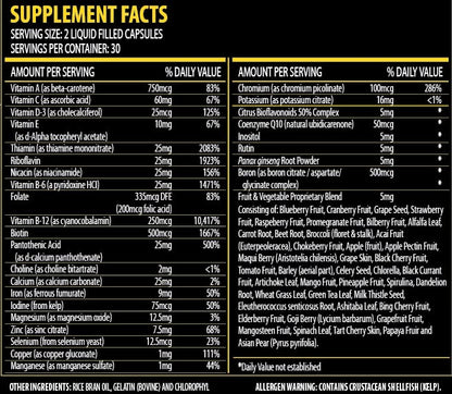 Actif Intestine Mega Support with 30+ Advanced Factors, Deep Cleanse and Repair ACTIFUS supplements
