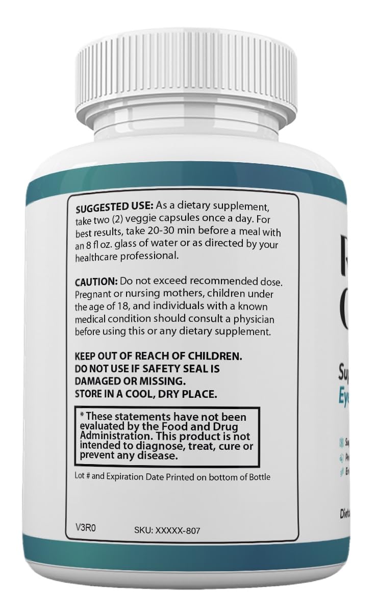 Zonata Vision Clear Eye Health Support Vitamins Pills, Vision Clear Supplement, 60 Capsules ZonataAu supplements