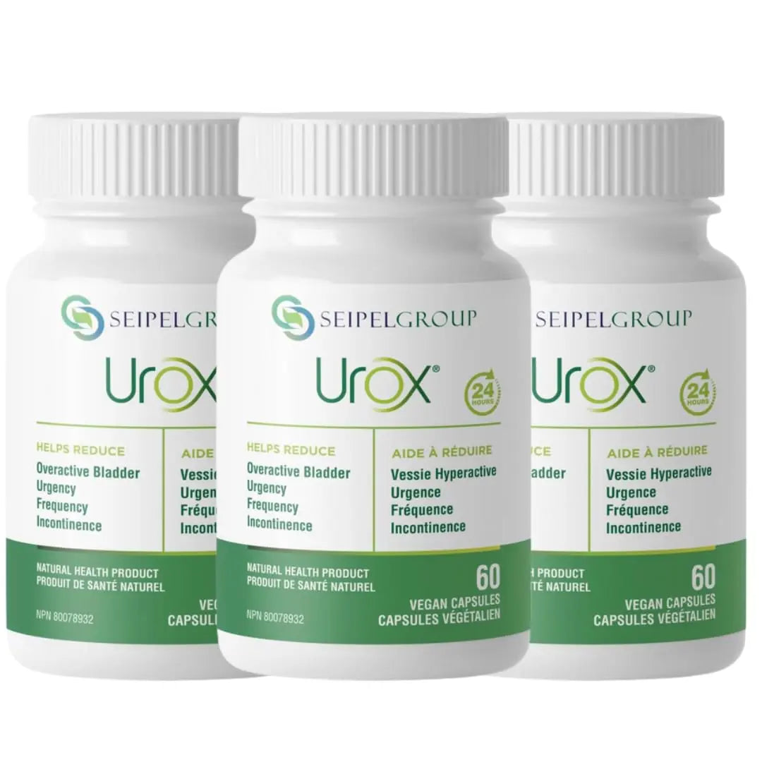 UROX Bladder Control, Safe and Effective Bladder Support Supplement for Men & Women, Helps Reduce Urinary Leakage, Frequency, Urgency, 180 Vegetarian Capsules UROXAu supplements