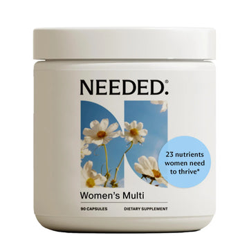 Needed. Multivitamin for Women with 23 Vitamins, Minerals and Antioxidants - Daily Womens Multivitamin Needed.Au supplements