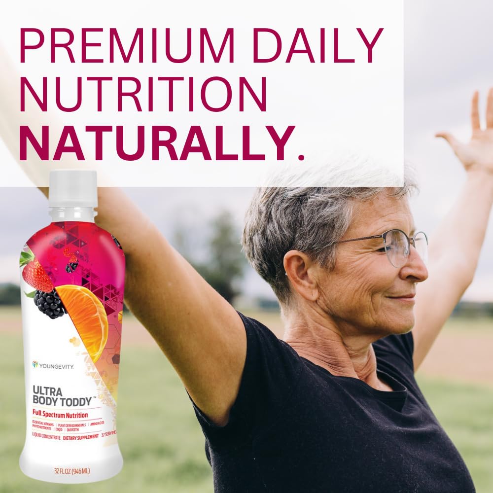 Youngevity Ultra Body Toddy - 100+ Nutrient Mega Multi-Vitamin Mineral Supplement for Men and Women - Enhanced Absorption - Phytonutrients - Amino Acids - (32 Fl Oz) YoungevityAu supplements