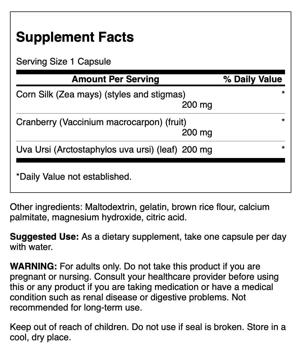 Swanson Full Spectrum Herbal Urinary Care 60 Capsules SwansonAu supplements