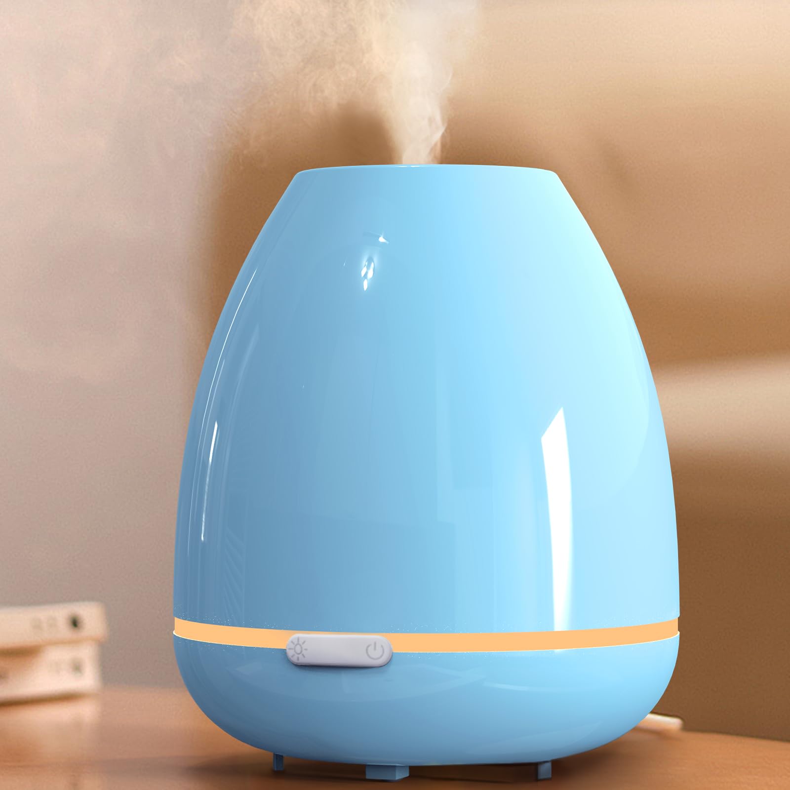 Essential Oil Diffuser for Bedroom Small Humidifier for Home Cool Mist Scent Diffuser 300ml 20 Hours FashomeAu supplements