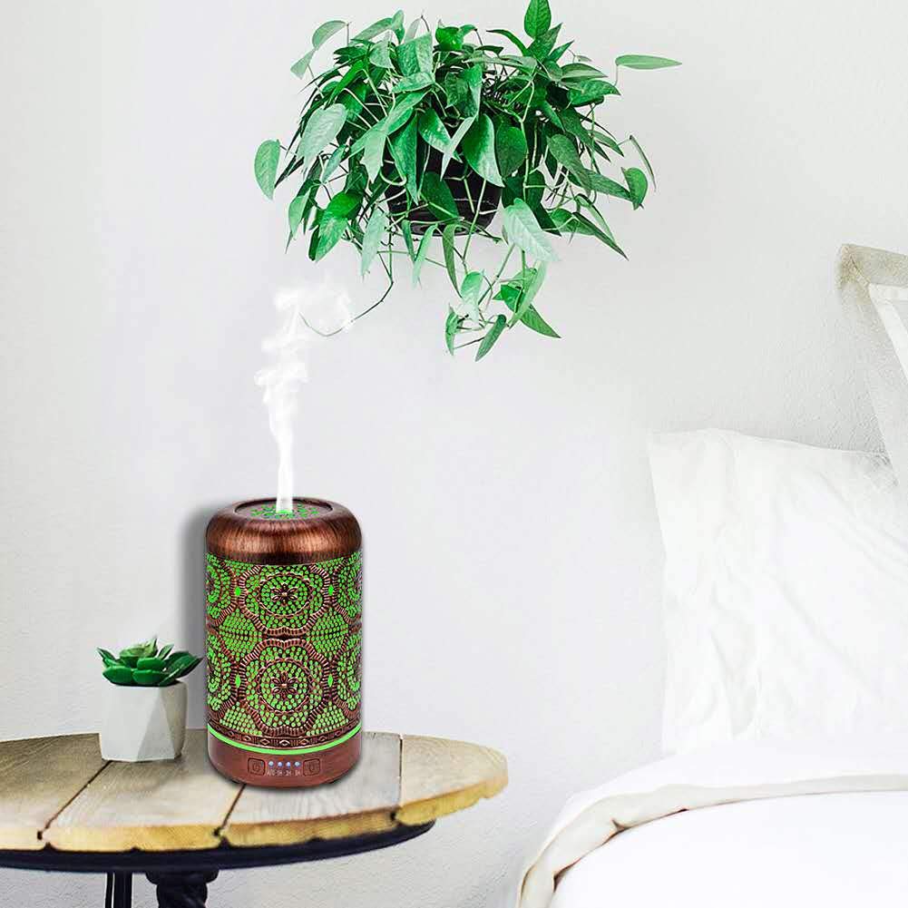 Essential Oil Diffuser, Upgraded Metal Diffusers with Lavender Lemon Essential Oils, 250ml BAIESHIJIAu supplements
