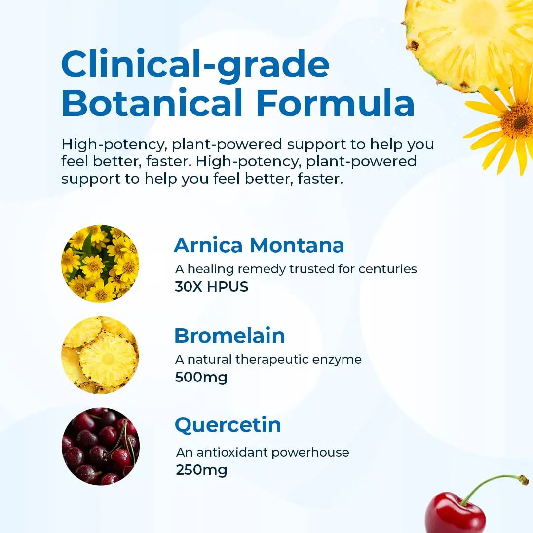 VitaMedica | Arnica Montana 30X and Bromelain with Quercetin Bundle | Arnica Montana | Bromelain | Quercetin | Recovery Bundle | Plant Based | Made in USA VitaMedicaAu supplements