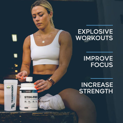 Transparent Labs Stim-Free Pre-Workout - Caffeine & Stim Free Pre Workout Powder Transparent LabsUS supplements