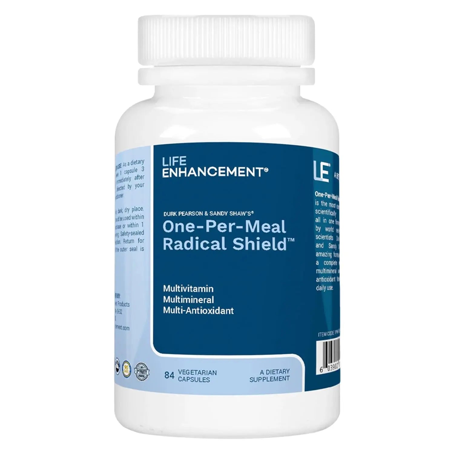 Life Enhancement One-Per-Meal Radical Shield - Multi-Antioxidant, Multivitamin and Multimineral Supplement - 84 Servings Life EnhancementAu supplements
