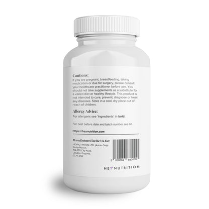 Hey Nutrition Collagen Complex Hyaluronic Acid & Sea Kelp Vitamin E, C, Biotin - Healthy Nails, Skin, Hair Joints Metabolism Hey NutritionUS supplements