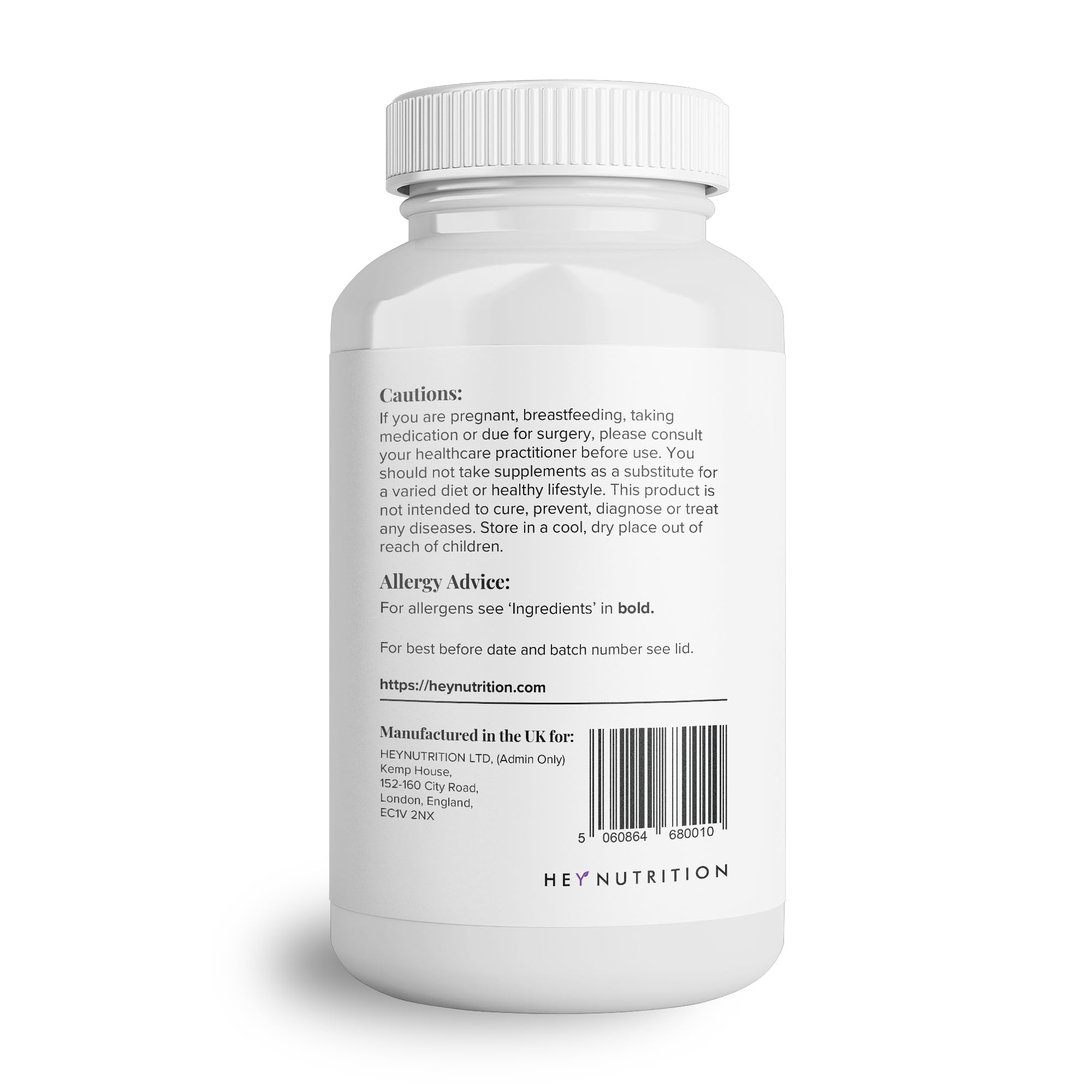 Hey Nutrition Collagen Complex Hyaluronic Acid & Sea Kelp Vitamin E, C, Biotin - Healthy Nails, Skin, Hair Joints Metabolism Hey NutritionAu supplements