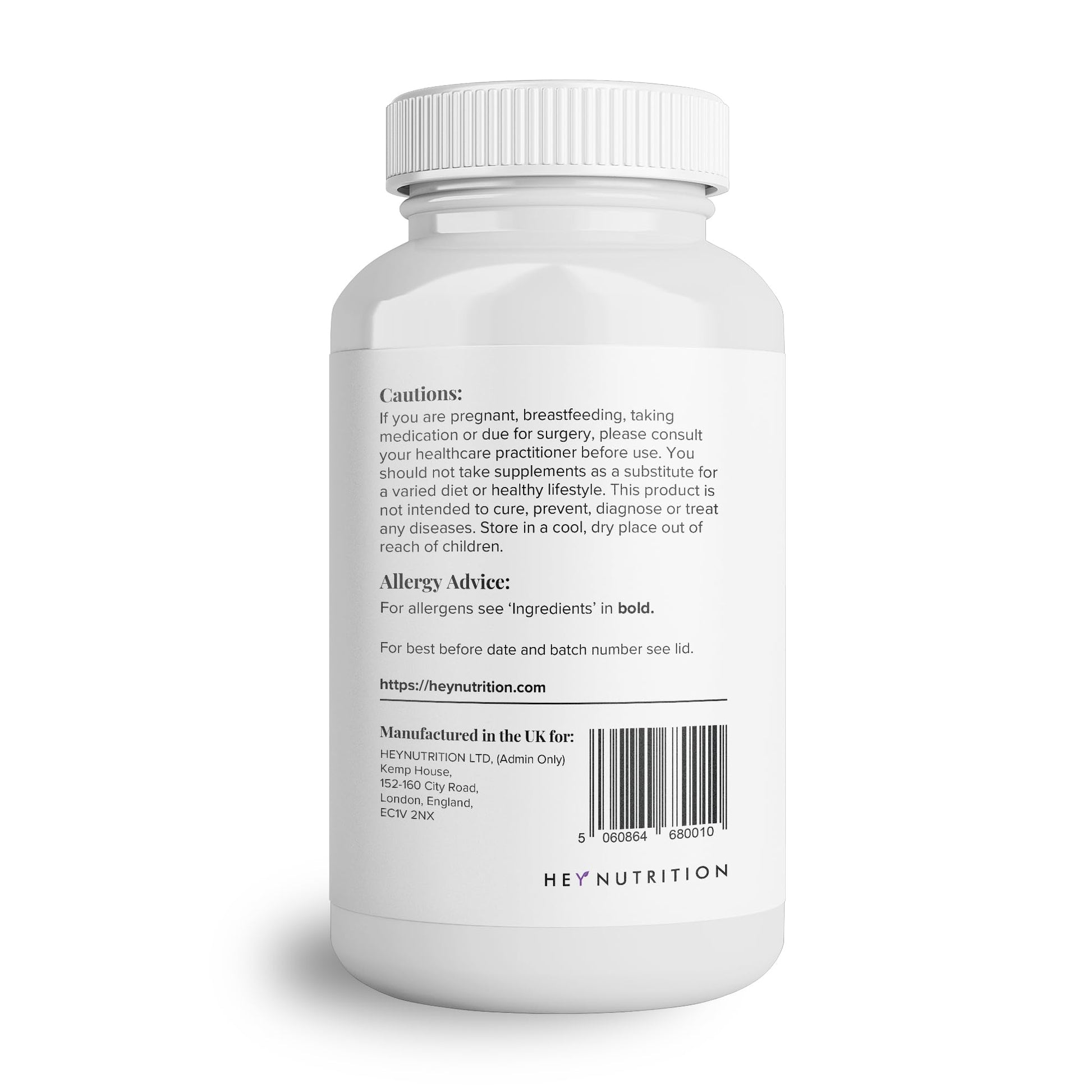 Hey Nutrition Collagen Complex Hyaluronic Acid & Sea Kelp Vitamin E, C, Biotin - Healthy Nails, Skin, Hair Joints Metabolism Hey NutritionAu supplements