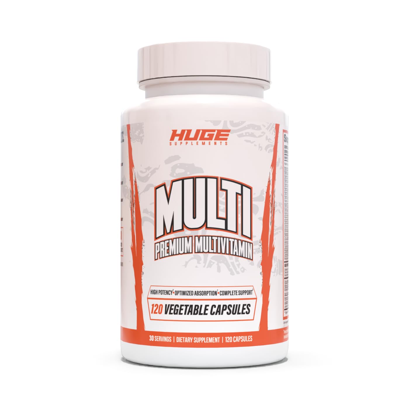 Huge Multi, Multivitamin for Men, High-Performance All-in-One Formula for Athletes & Bodybuilding, Vitamin & Mineral Replenishment, Supports Immune System & Healthy Hormone Levels (120 Capsules) Huge SupplementsAu supplements