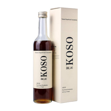 R's KOSO 3-Day Cleanse Japanese Enzyme Drink Rich in Postbiotics, Probiotics and Prebiotic, Made from 100+ Vegetables ＆ Fruits - Natural Support for Better Digestion & Gut Health + Detox - 16oz R's KOSOAu supplements