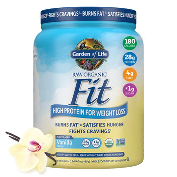 Garden of Life Raw Organic Fit Vegan Protein Powder Vanilla, 28g Plant Based Protein Garden of LifeUS supplements