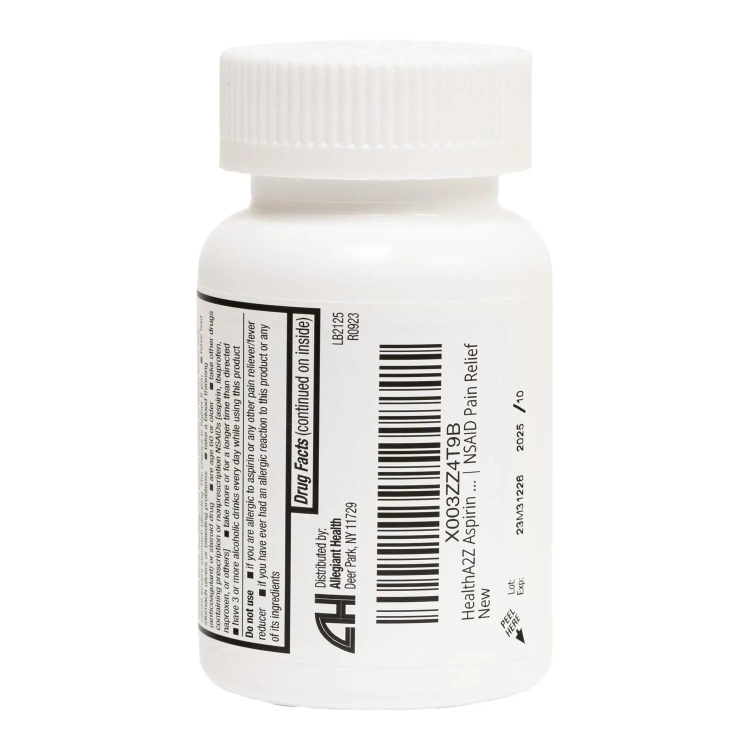 HealthA2Z® Aspirin 325mg | Uncoated Tablets |Original Strength | Pain Reliver |Fever Reducer | Compare to Bayer® Active Ingredients… (120 Counts) HealthA2ZAu supplements