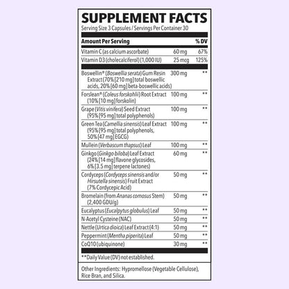 LifeSeasons - Lung Capaci-T - Lung & Respiratory Support Supplement LifeSeasonsUS supplements