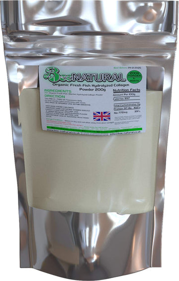 Bee-natural Hydrolyzed Marine Collagen Powder 200g Bee-naturalAu supplements