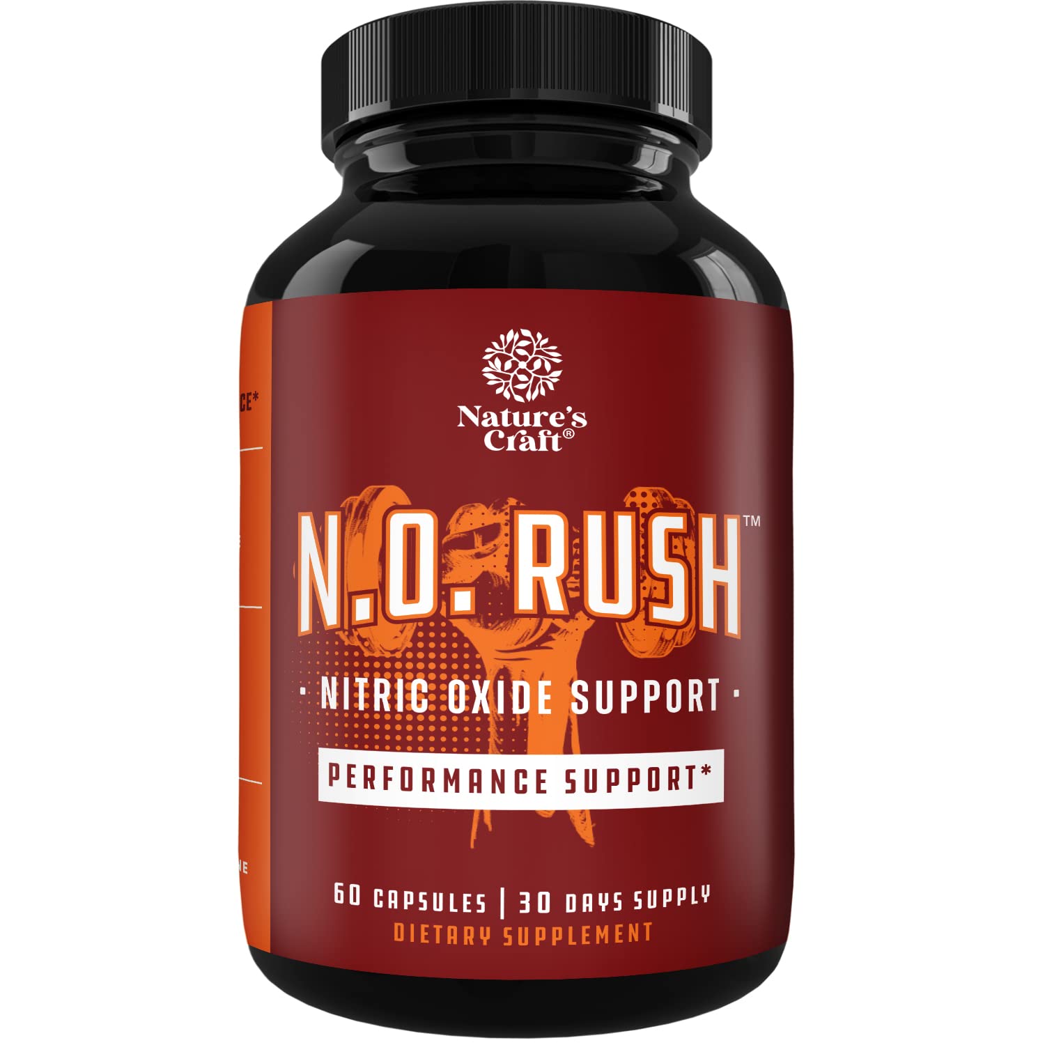 Nitric Oxide Support Pills - Natural Workout Supplement & Exercise Enhancer - Boost Energy Natures CraftAu supplements