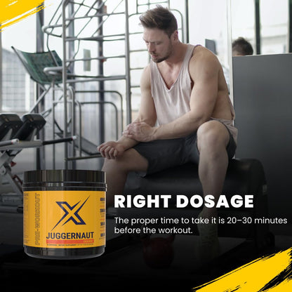 Juggernaut X Pre-Workout Supplement (Watermelon) - Boosts Strength, Endurance, Focus Infinite LabsUS supplements