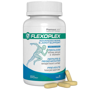 FLEXOPLEX Advanced Bone & Joint Support Supplement | Promotes Healthy Joint Function & Relief from Joint Discomfort | Enhance Cartilage Flexibility & Range of Motion - 120 Count (Pack of 1) FLEXOPLEXAu supplements