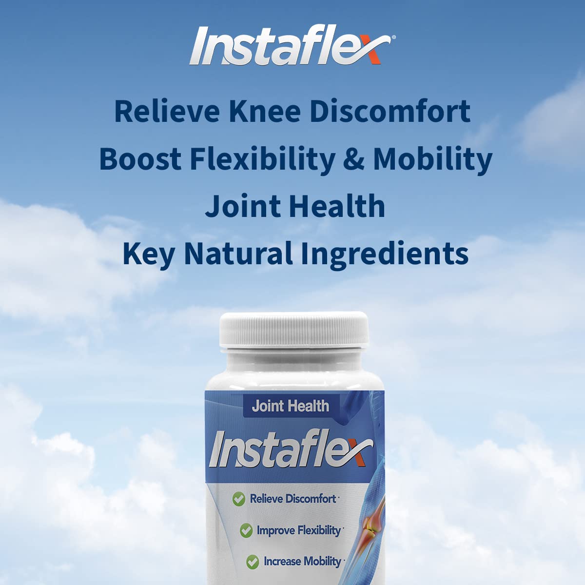 Instaflex Joint Support Supplement for Men and Women - Glucosamine, MSM, White Willow, Turmeric, Ginger, Cayenne, Hyaluronic Acid - 42 Capsules InstaflexAu supplements