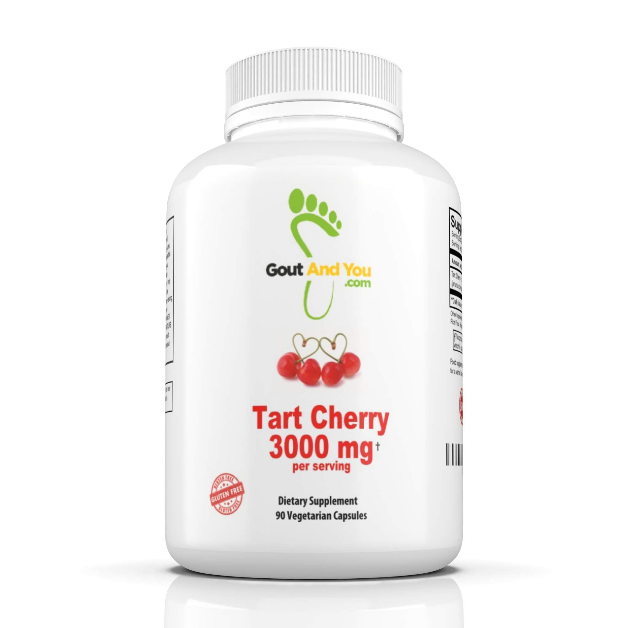 Bundle of Tart Cherry Extract and Extra Strength Mobility Cream Gout and YouAu supplements