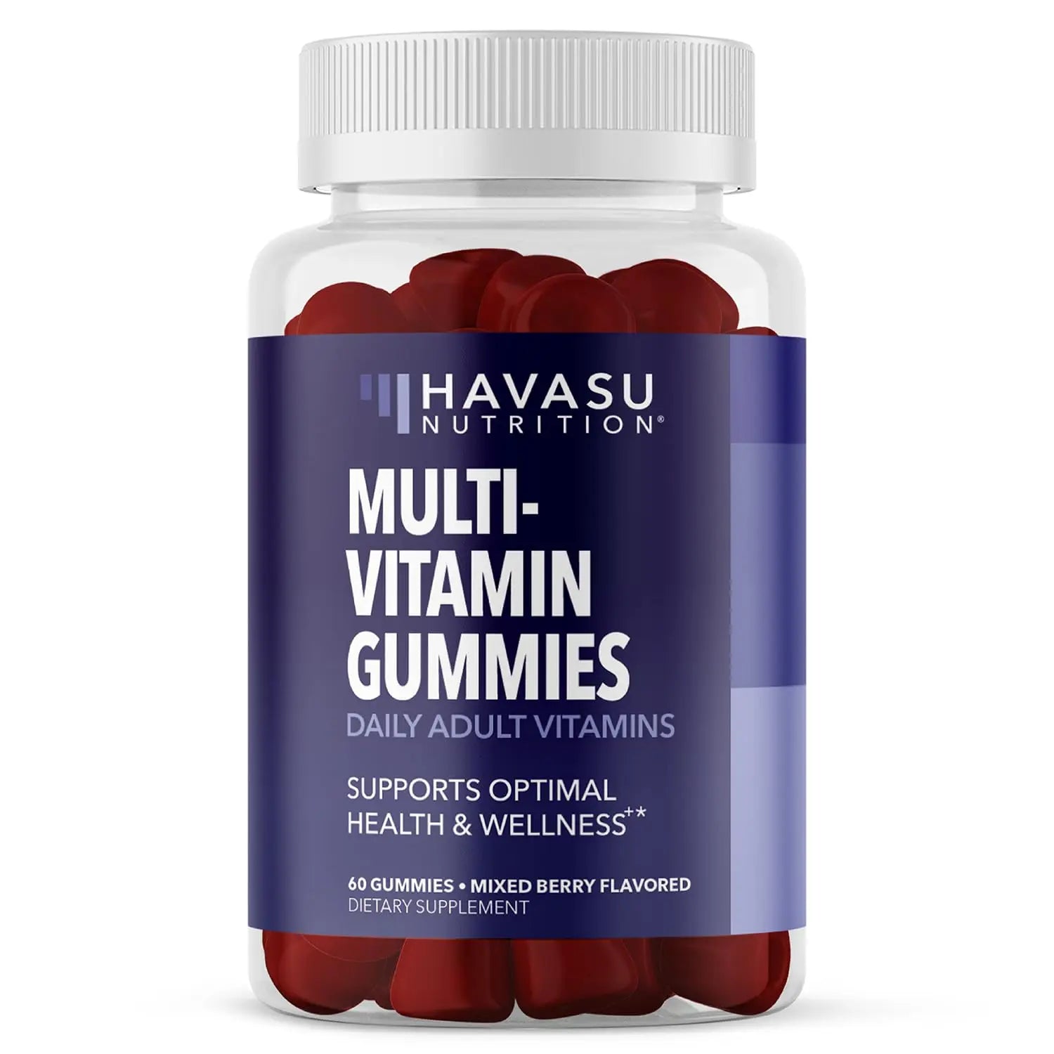 Multivitamin Gummies for Adults - Daily Gummy with Vitamin C, D, and Zinc for Men and Women - 60 Count - GLP-1 Nutritional Support HAVASU NUTRITIONAu supplements