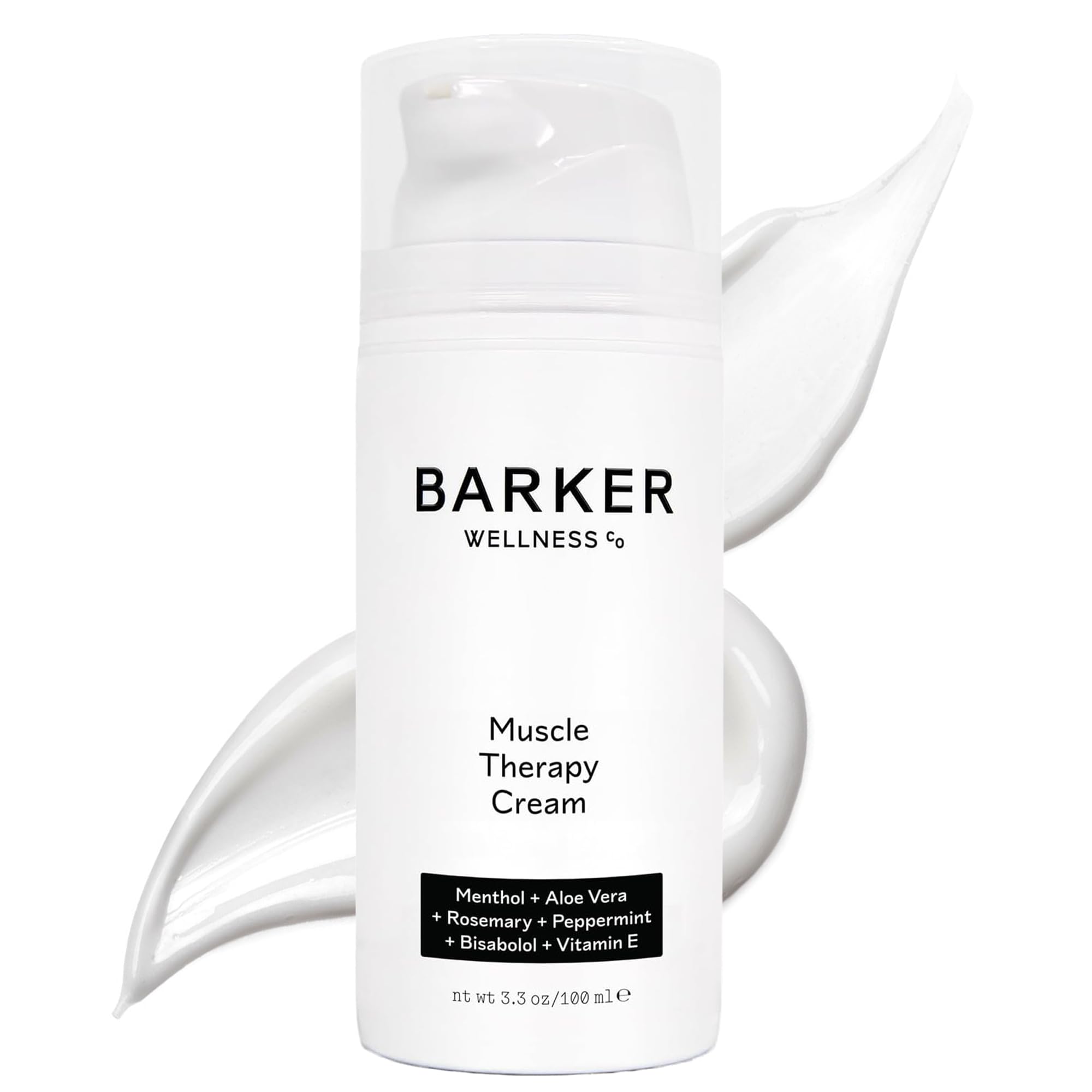 Barker Wellness Soothing Muscle Therapy Cream | Advanced Joint & Muscle Relief for Recovery & Relaxation | Enriched with Antioxidants & Moisturizing Vitamin E | All-Natural Vegan Formula (100ml) Barker Wellness CoAu supplements