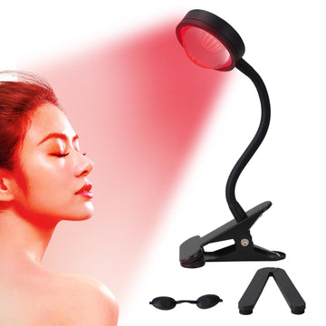 WTINTELL Red Light Therapy for Face, 660nm LED Red Light Therapy Light with Clip, Suitable WTINTELLAu supplements